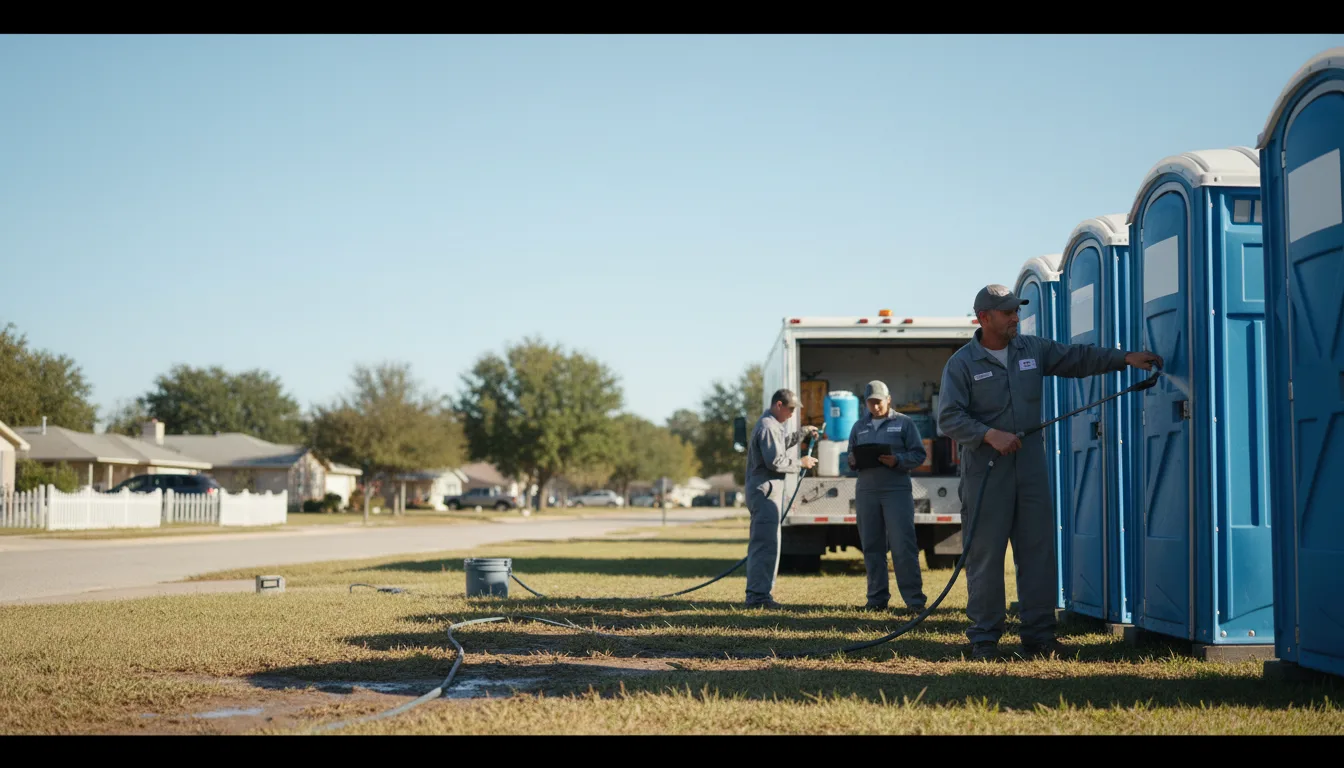 Long-Term Portable Toilet Rental in Mcclelland, IA near me